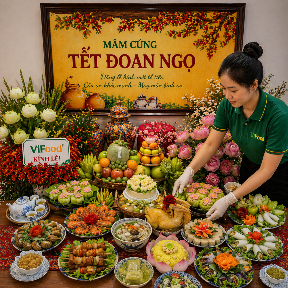 Mâm Cúng Tết Đoan Ngọ ⭐ Trọn Gói Giá Rẻ