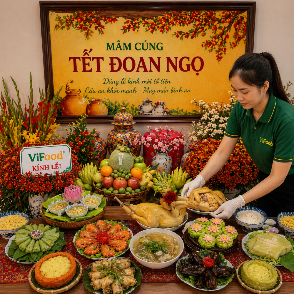 Mâm Cúng Tết Đoan Ngọ ⭐ Trọn Gói Giá Rẻ