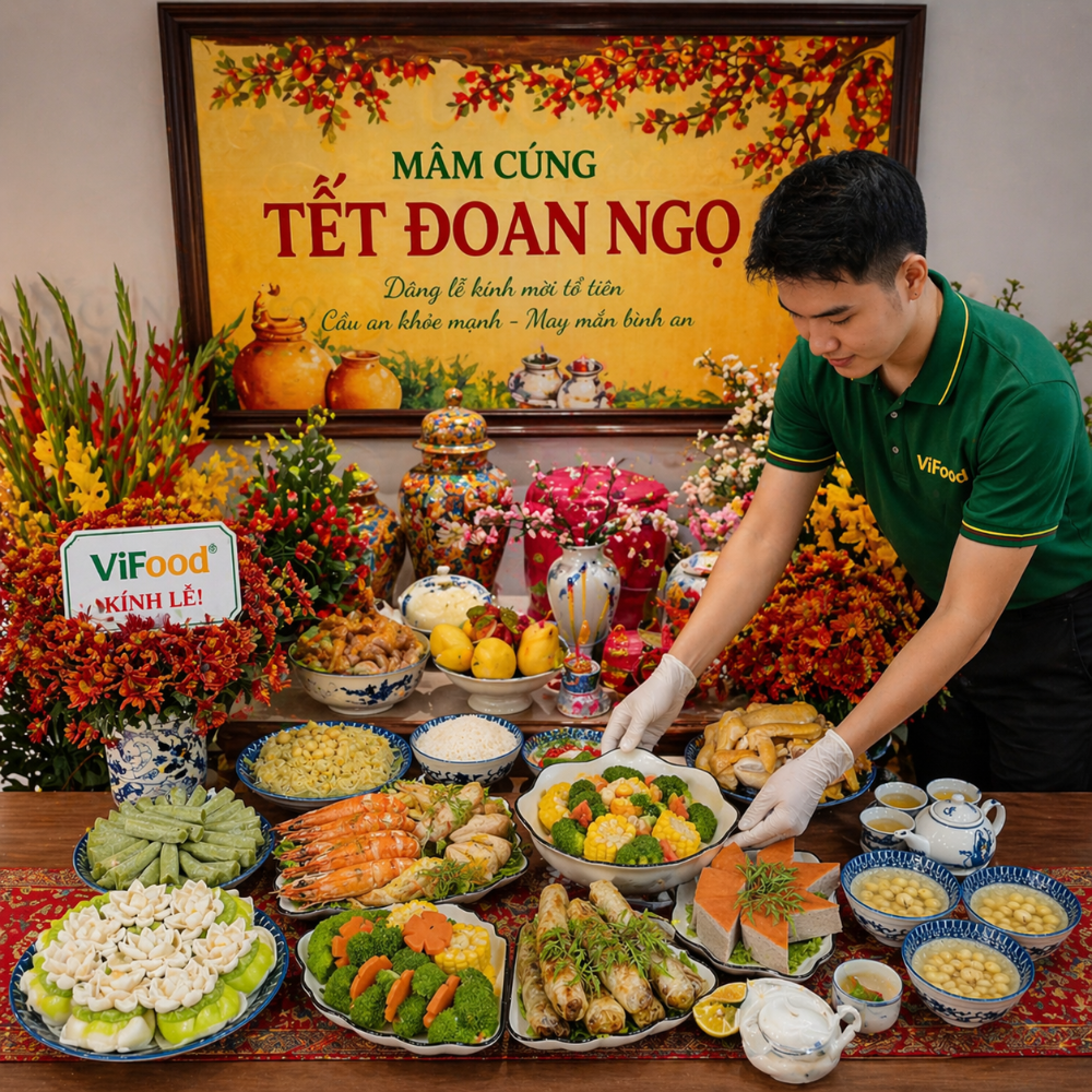Mâm Cúng Tết Đoan Ngọ ⭐ Trọn Gói Giá Rẻ