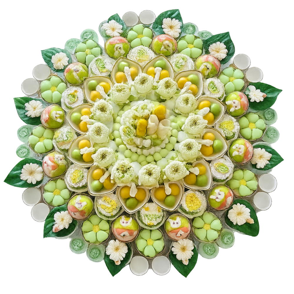 Mâm Cúng Đầy Tháng Bé Trai