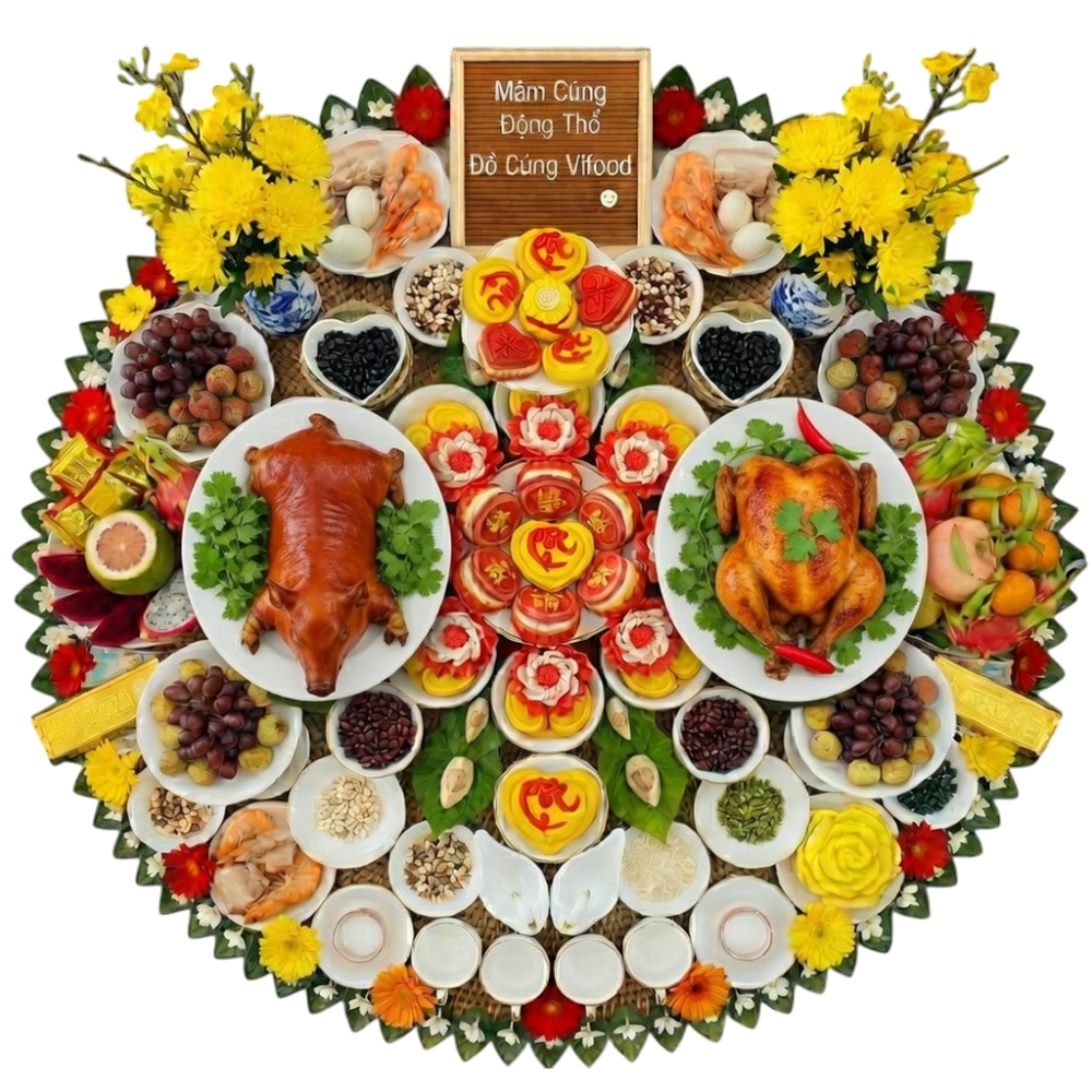 Mâm Cúng Động Thổ ⭐ Trọn Gói Giá Rẻ, Uy Tín, Giao Tận Nơi