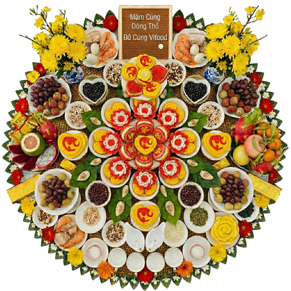 Mâm Cúng Động Thổ ⭐ Trọn Gói Giá Rẻ, Uy Tín, Giao Tận Nơi