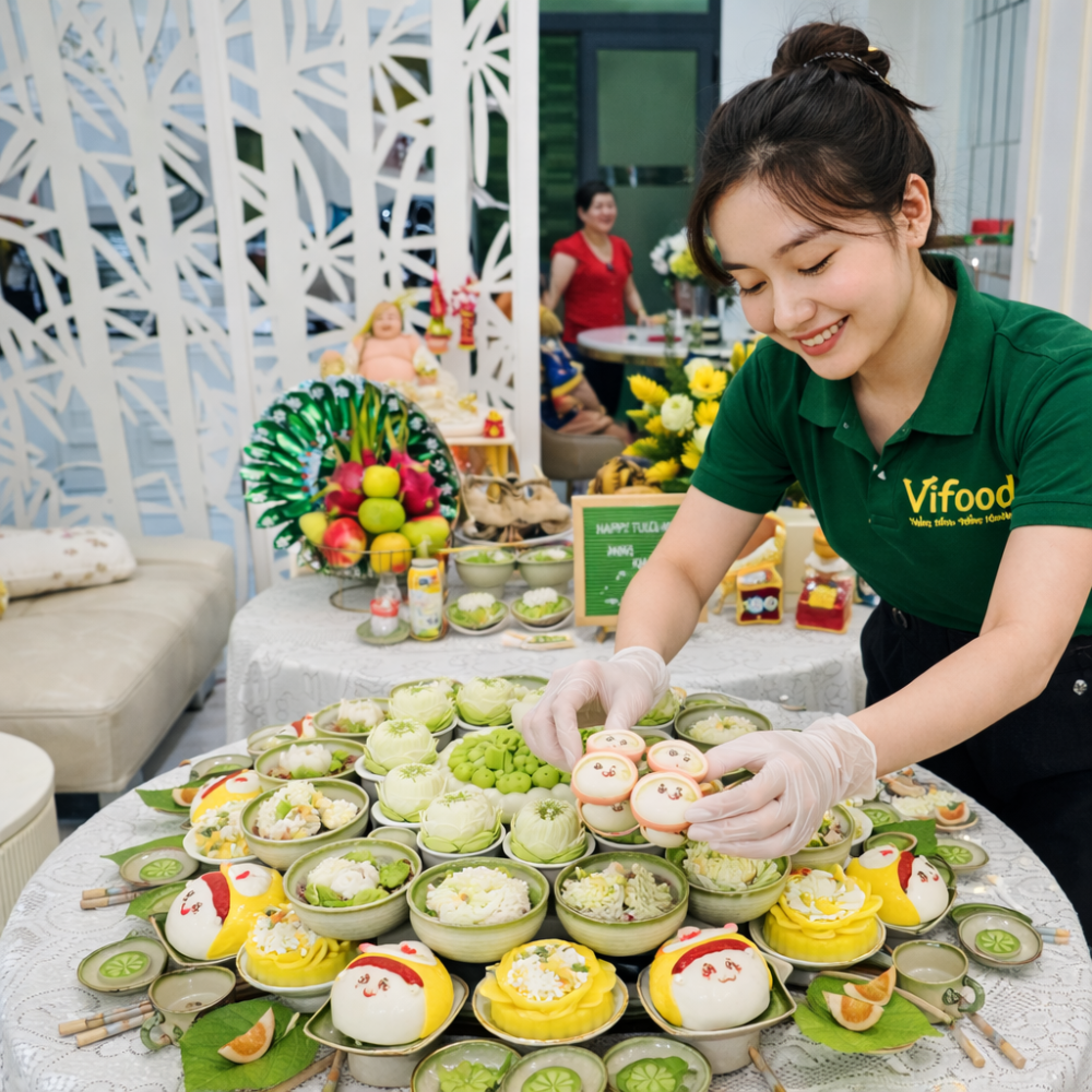 Mâm Cúng Thôi Nôi Bé Trai ( Gói Tiêu Chuẩn )