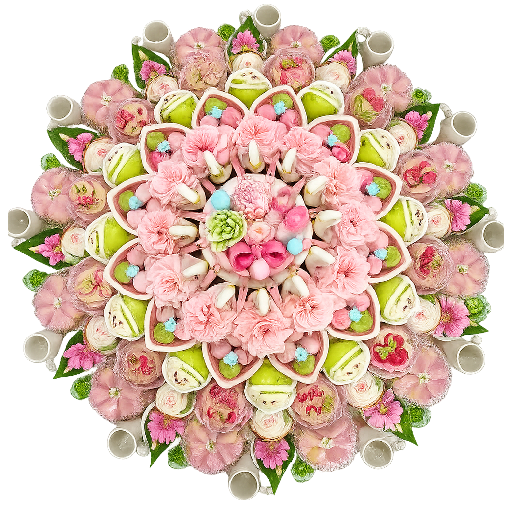 Mâm Cúng Đầy Tháng Bé Gái