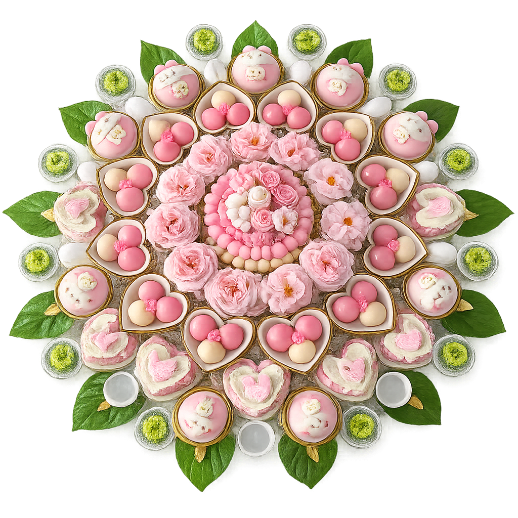 Mâm Cúng Thôi Nôi Bé Gái