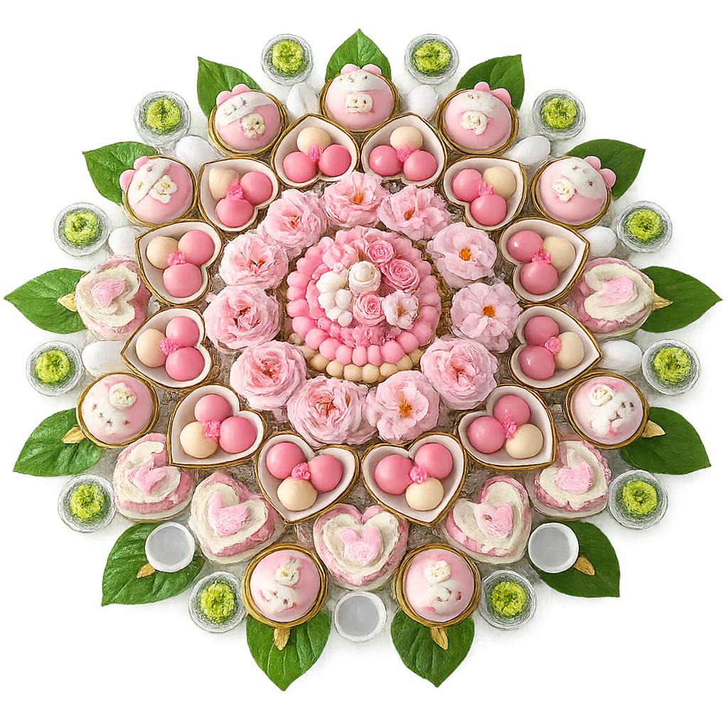 Mâm Cúng Thôi Nôi Bé Gái