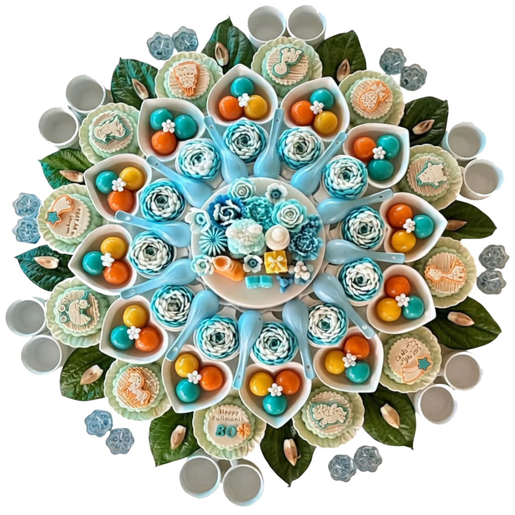 Mâm Cúng Thôi Nôi Bé Trai ( Gói Tiêu Chuẩn )