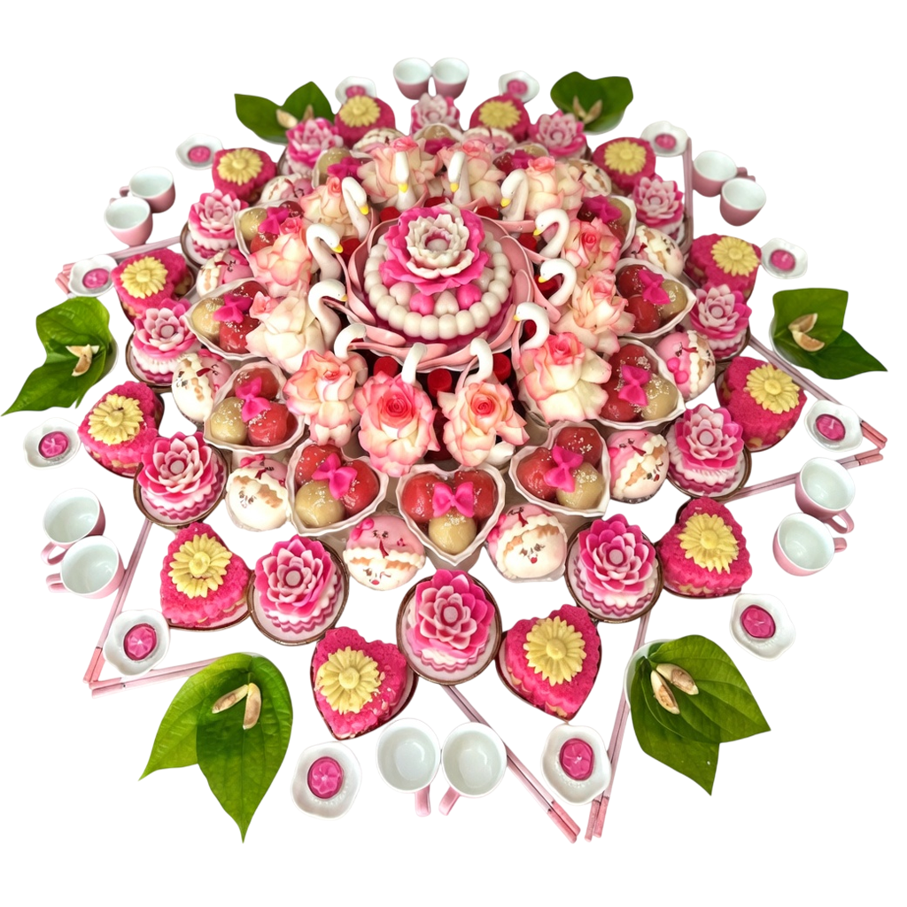 Mâm Cúng Thôi Nôi Bé Gái (Gói Nâng Cao )