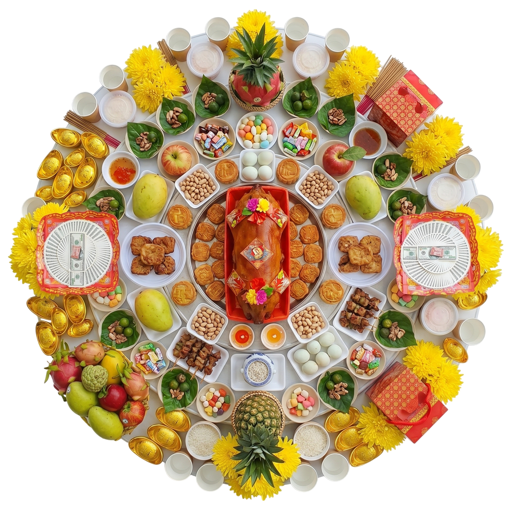 Mâm Cúng Cô Hồn ⭐ Trọn Gói Giá Rẻ, Đầy Đủ Lễ Vật