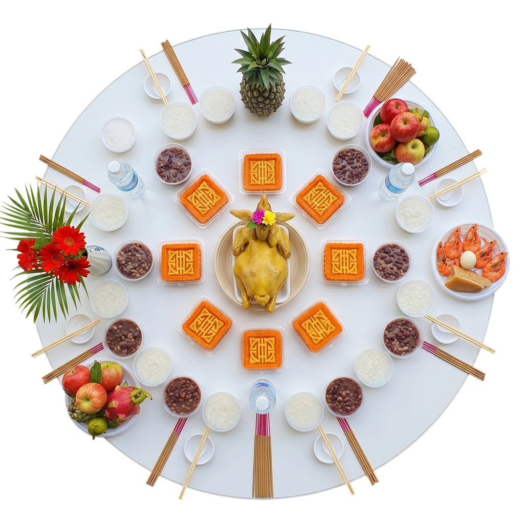 Mâm Cúng Tất Niên 🎆 Đầy Đủ - Chuẩn Lễ - Trọn Gói Ngày Tết