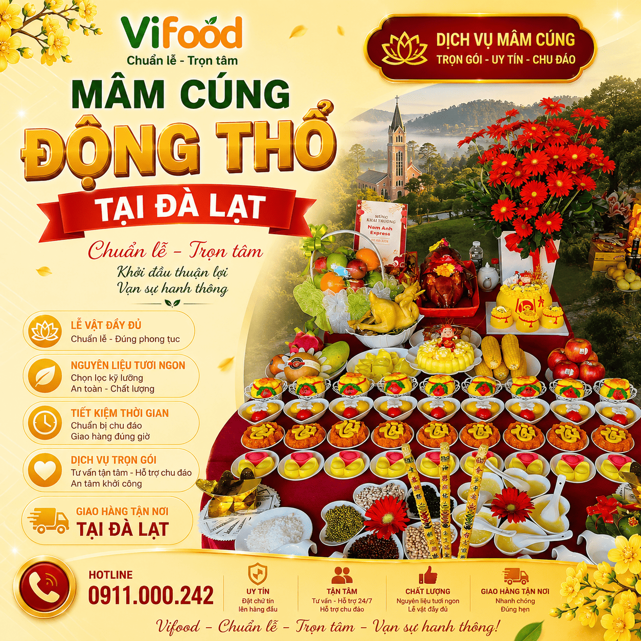 Dịch Vụ Động Thổ Trọn Gói Tại Đà Lạt – Tiết Kiệm Thời Gian Và Chi Phí 