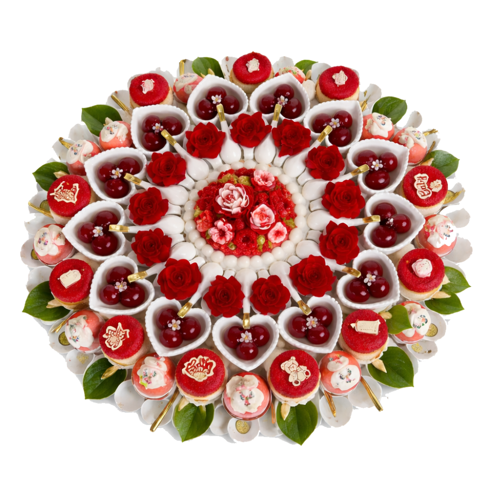 Mâm Cúng Đầy Tháng Bé Gái