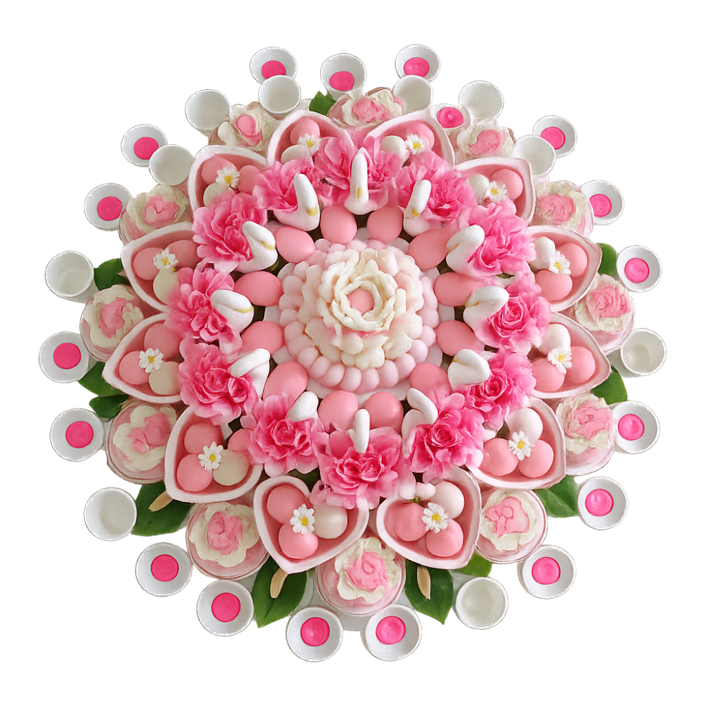 Mâm Cúng Đầy Tháng Bé Gái